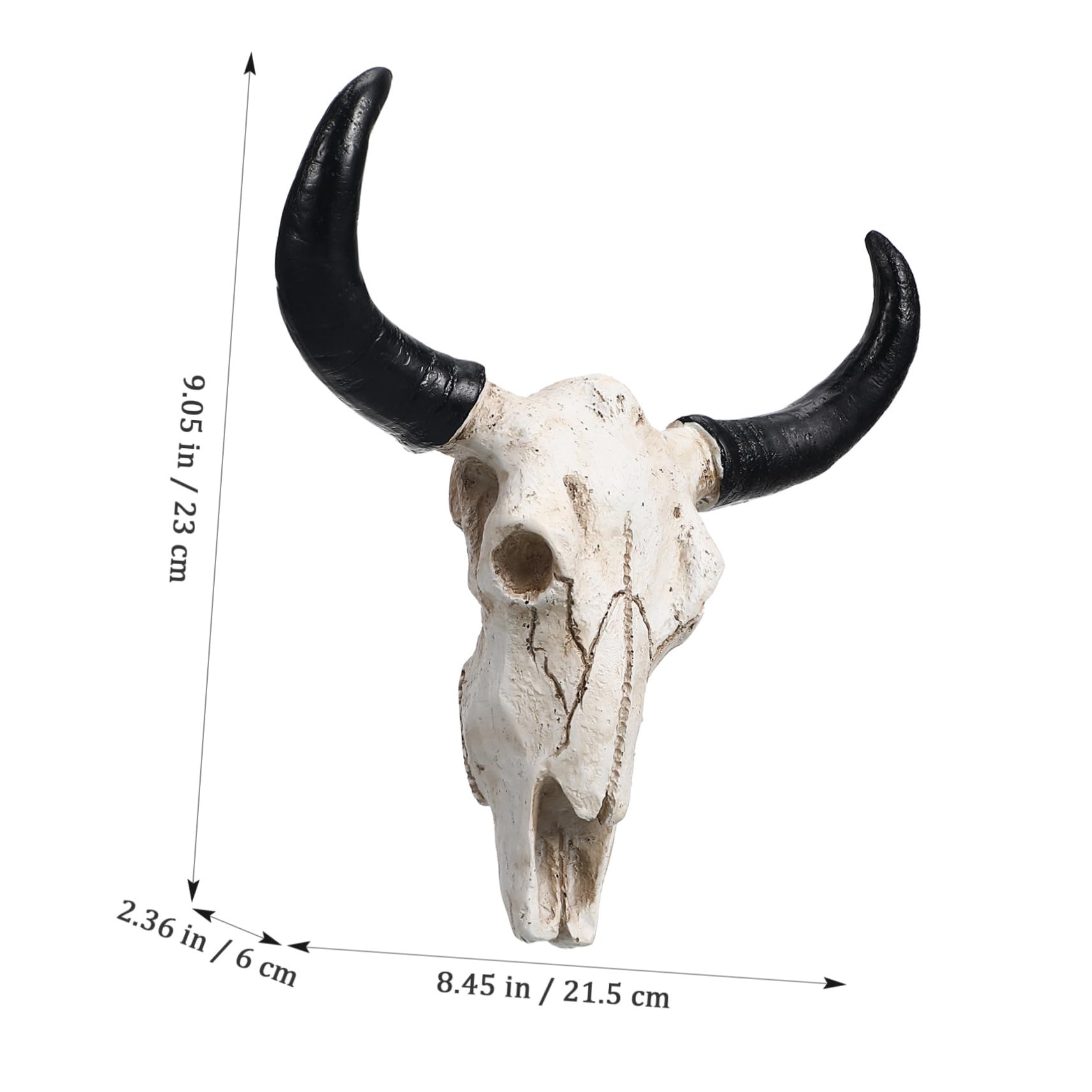 値下げしました！バッファロースカル　牛頭蓋骨　壁掛け彫像　カウボーイ　アメカジ 値下げしました！バッファロースカル 牛頭蓋骨 壁掛け彫像